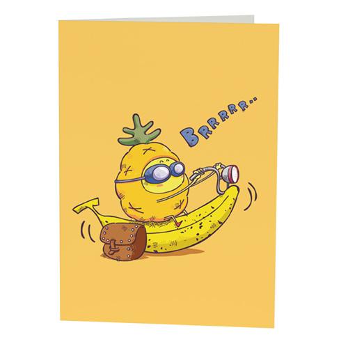 Fresh 80 Farewell Card Banana
