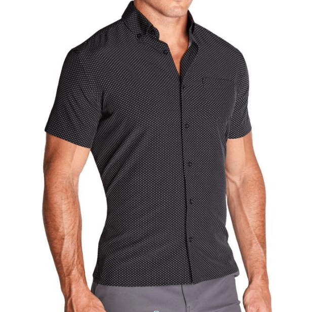 State & Liberty “The David” — Black With White Dots, $72